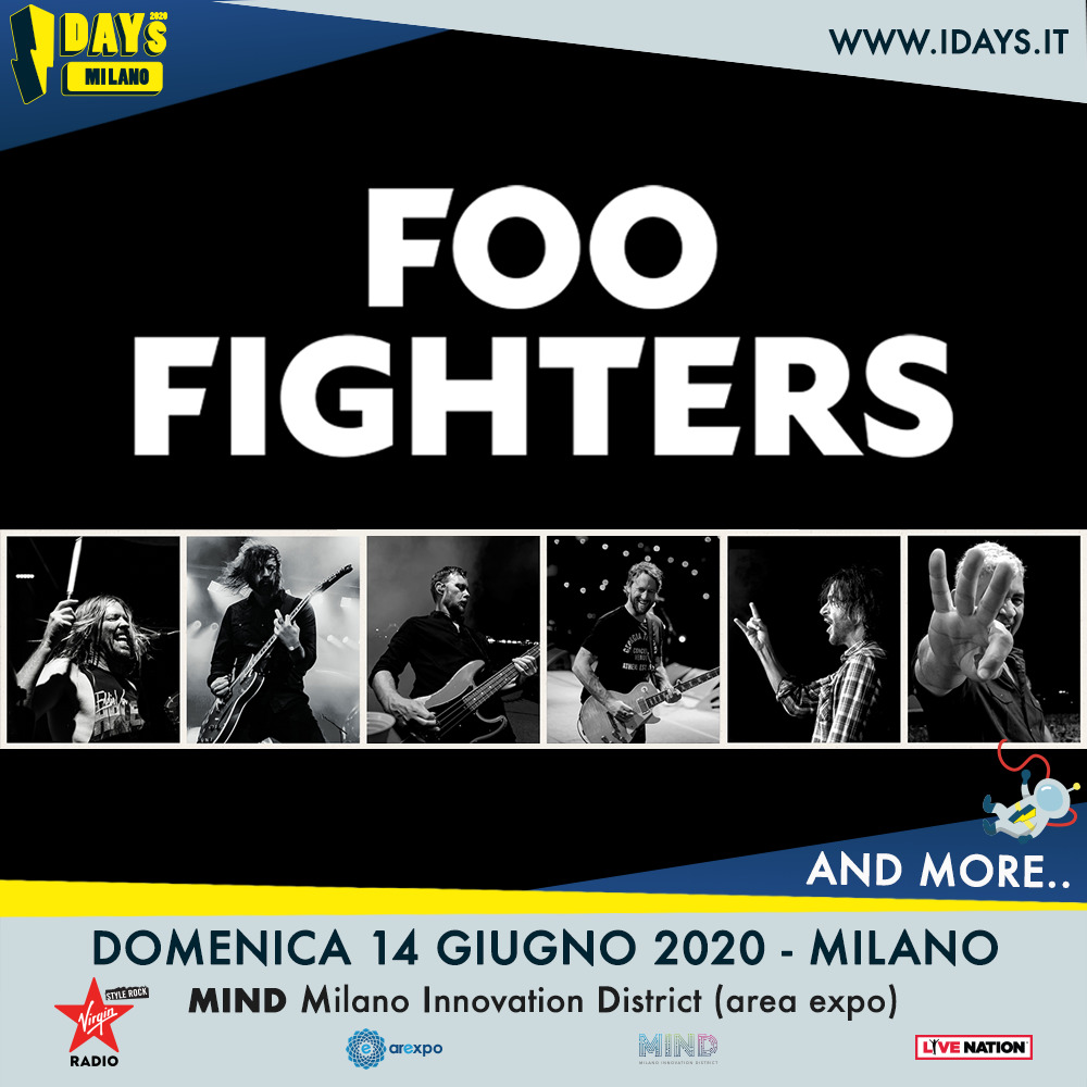 Biglietti Foo Fighters Tour 2020 BlogPlus